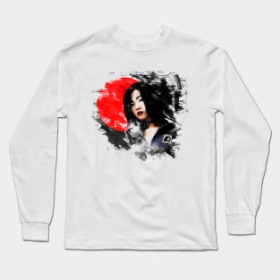 Japanese Girl Long Sleeve T-Shirt